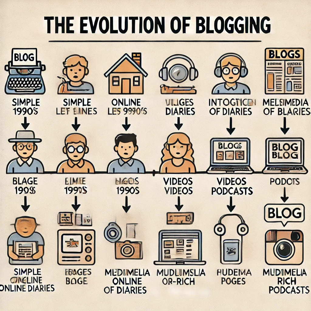 Evolution of Blogging